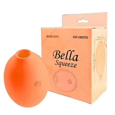 Vibrateur Pulsations d’Air Clitoridien - Orange | Bella Squeeze Bella Vibe Sensations plus