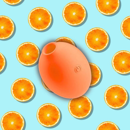 Vibrateur Pulsations d’Air Clitoridien - Orange | Bella Squeeze Bella Vibe Sensations plus