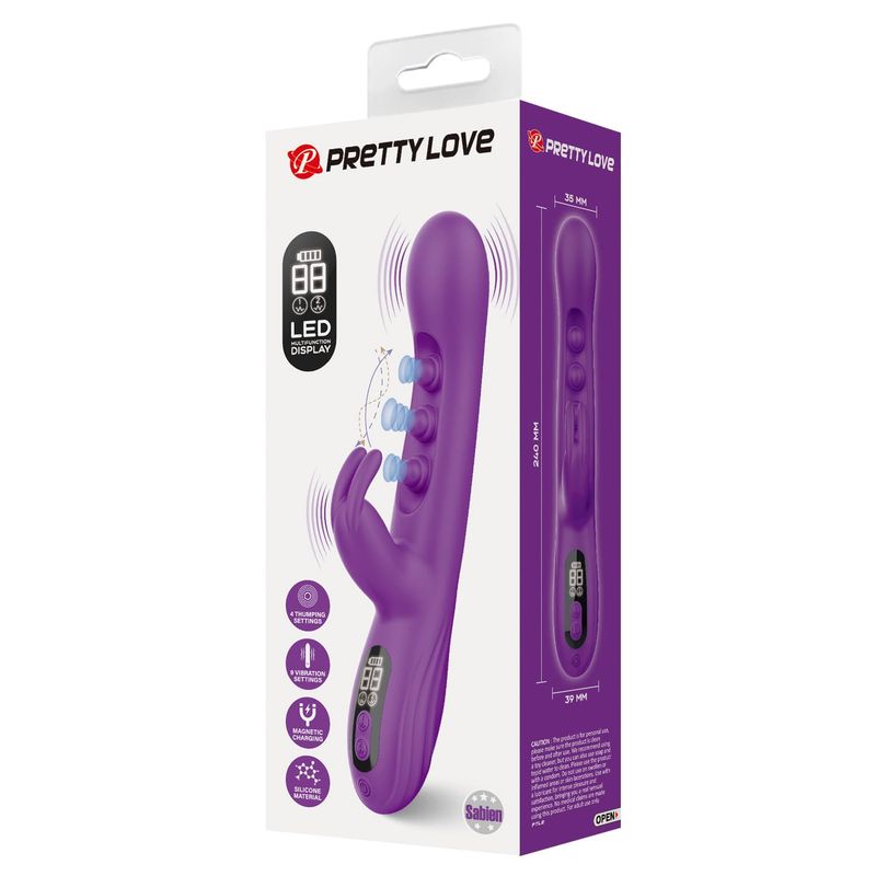 Vibrateur Rabbit Double Stimulation - Sabien | Pretty Love Pretty Love Sensations plus