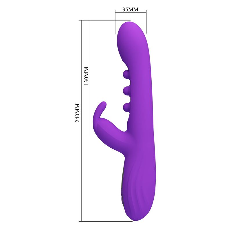 Vibrateur Rabbit Double Stimulation - Sabien | Pretty Love Pretty Love Sensations plus