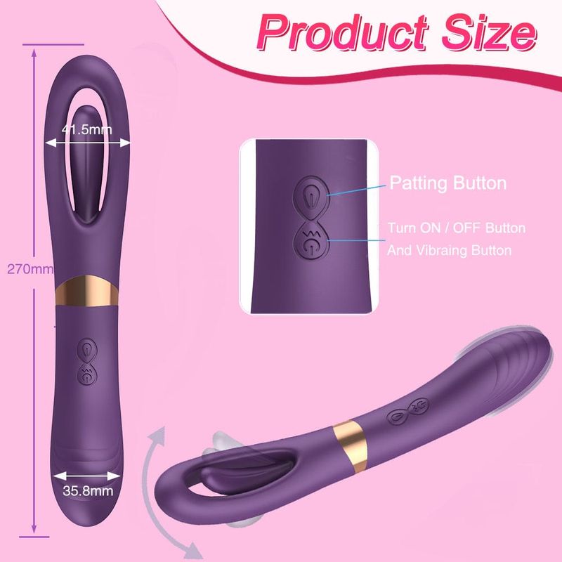 Vibrateur rechargeable - Secwell - Lisa Flicker Secwell Sensations plus