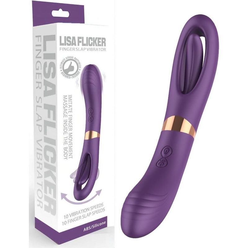 Vibrateur rechargeable - Secwell - Lisa Flicker Secwell Sensations plus