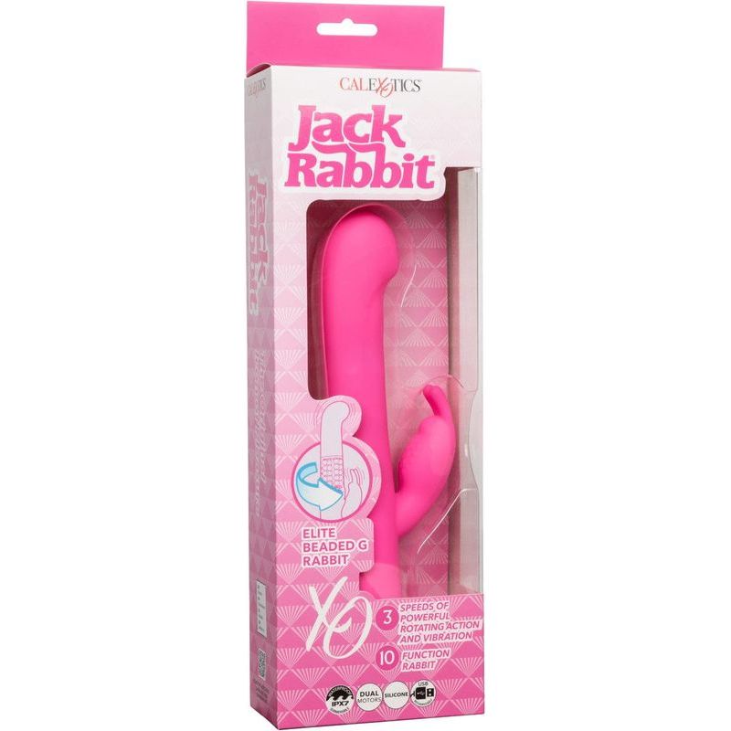 Vibrateur Rotation - Jack Rabbit - Elite Beaded G Rabbit CalExotics Sensations plus