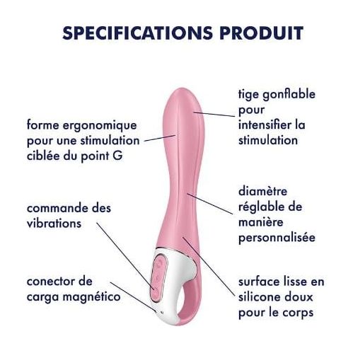 Vibrateur - Satisfyer - Air Pump Vibrator 2 Satisfyer Sensations plus
