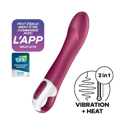 Vibrateur - Satisfyer - Big Heat Connect App Satisfyer Sensations plus