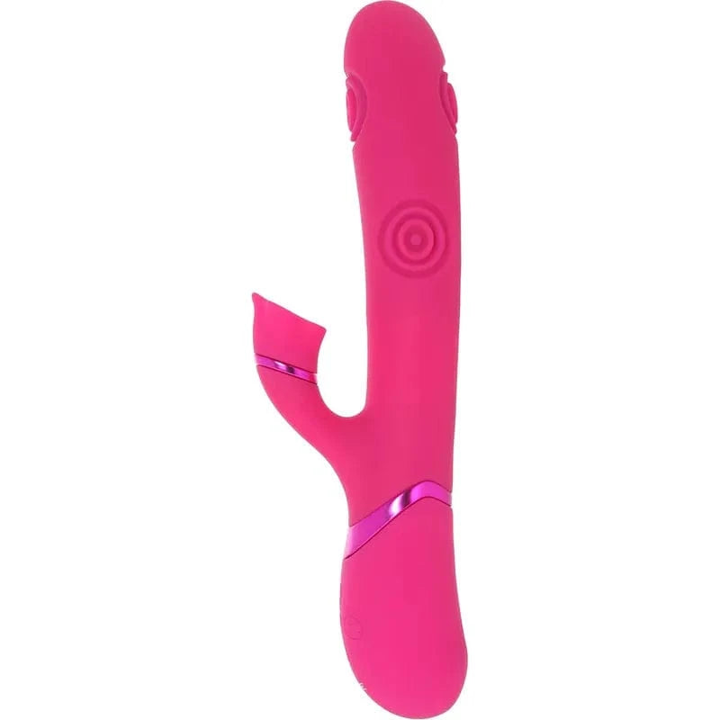 Vibrateur Triple Moteur Ultra-Puissant - VIVE Fiore | Succion & Tapotement Vive Sensations plus
