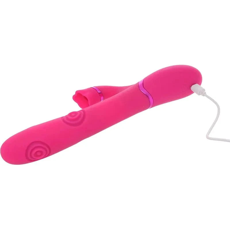 Vibrateur Triple Moteur Ultra-Puissant - VIVE Fiore | Succion & Tapotement Vive Sensations plus
