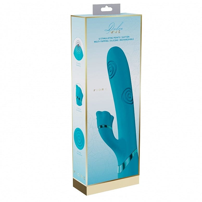 Vibrateur Triple Moteur Ultra-Puissant - VIVE Fiore | Succion & Tapotement Vive Sensations plus
