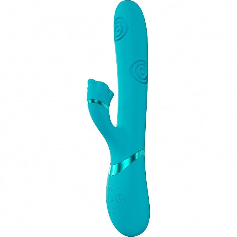 Vibrateur Triple Moteur Ultra-Puissant - VIVE Fiore | Succion & Tapotement Vive Sensations plus