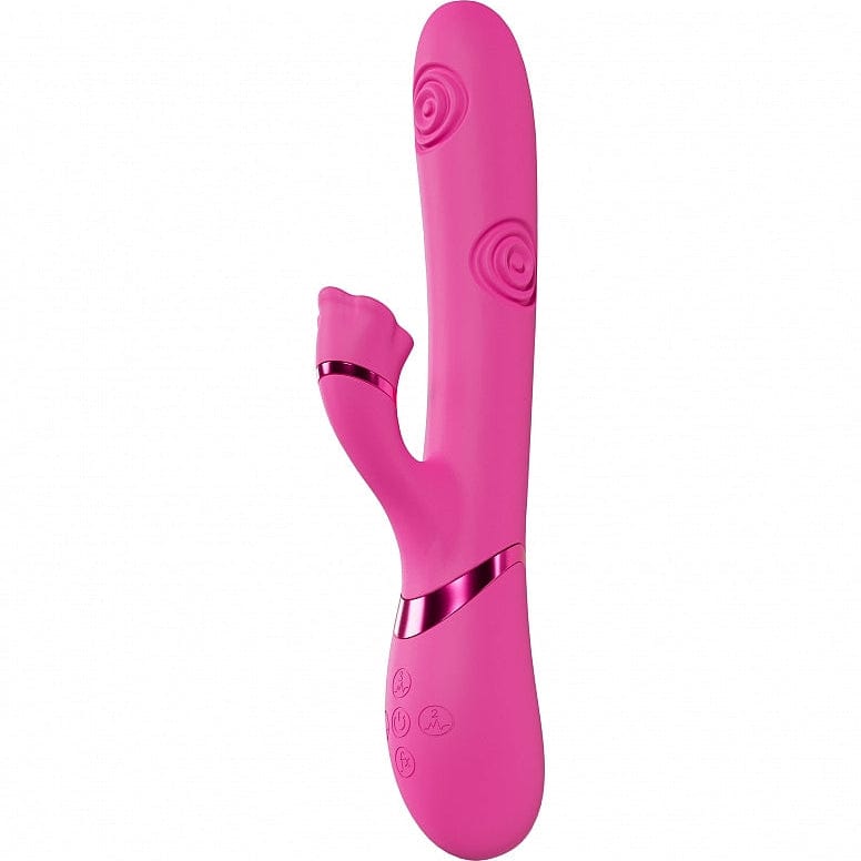 Vibrateur Triple Moteur Ultra-Puissant - VIVE Fiore | Succion & Tapotement Vive Sensations plus