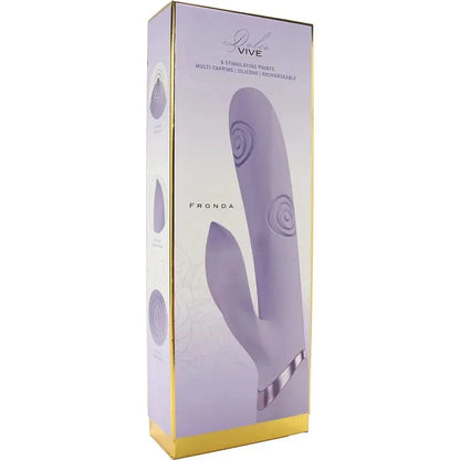 Vibrateur Triple Moteur - VIVE Fronda | Vibration & Tapotement Ultra-Puissant Vive Sensations plus