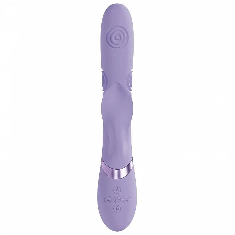 Vibrateur Triple Moteur - VIVE Fronda | Vibration & Tapotement Ultra-Puissant Vive Sensations plus