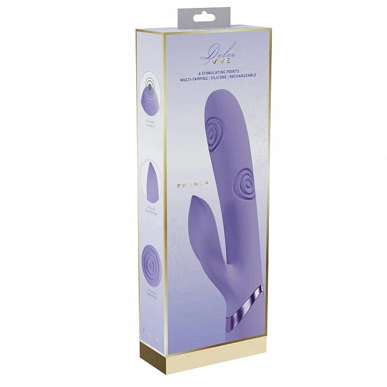 Vibrateur Triple Moteur - VIVE Fronda | Vibration & Tapotement Ultra-Puissant Vive Sensations plus
