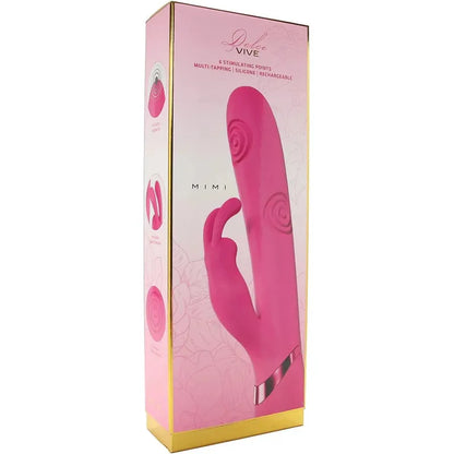 Vibrateur Triple Moteur - VIVE Mimi |  Vibration & Tapotement Ultra-Puissant Vive Sensations plus