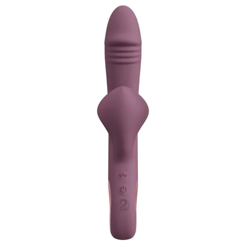 Vibrateur Triple Stimulation - Slim Triple Plum | Clitoridienne, Vaginale & Anale You 2 Toys Sensations plus