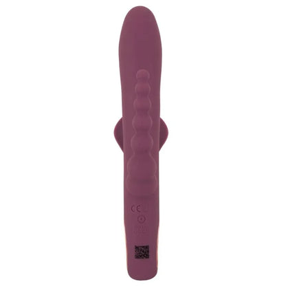 Vibrateur Triple Stimulation - Slim Triple Plum | Clitoridienne, Vaginale & Anale You 2 Toys Sensations plus