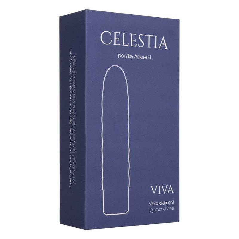 Vibrateur vaginal - Celestia Viva Diamond | Adore U Celestia - Adore U Sensations plus