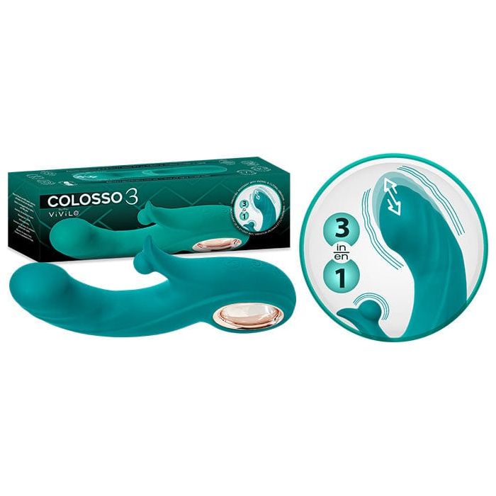 Vibrateur - ViViLo - Colosso 3 Sensations Plus Sensations plus