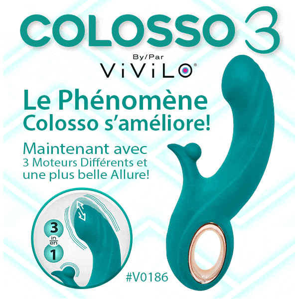 Vibrateur - ViViLo - Colosso 3 Vivilo Sensations plus