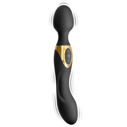 Vibrateur Wand 2 en 1 - Black Empire My Goddess | Double Stimulation, Point G & Clitoris Black Empire Sensations plus