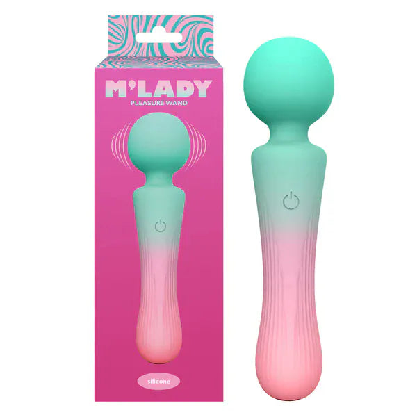 Vibrateur Wand - M’Lady Pleasure Wand Gradient | Puissance, Flexibilité & Tête Bulbée M’Lady Sensations plus