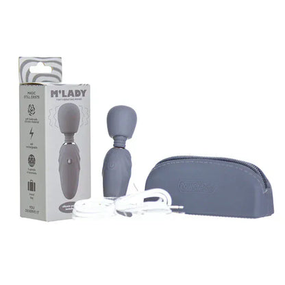 Vibrateur Wand - M’Lady Tiny Wand | Discret, Puissant, Rechargeable & Idéal pour Voyageur M’Lady Sensations plus