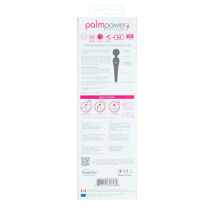 Vibrateur Wand - PalmPower Massager | Rechargeable & Étanche Palm power Sensations plus