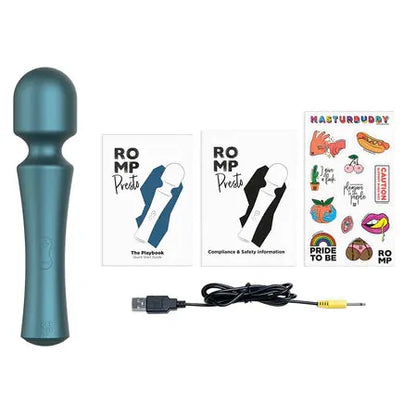 Vibrateur Wand Puissant - ROMP Presto | Moteur We-Vibe ROMP Sensations plus