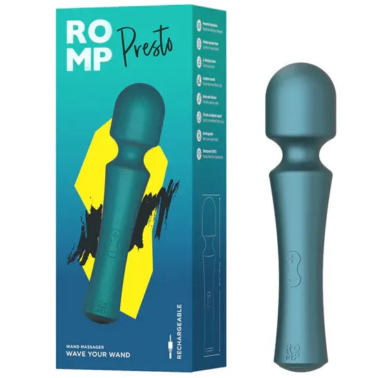 Vibrateur Wand Puissant - ROMP Presto | Moteur We-Vibe ROMP Sensations plus