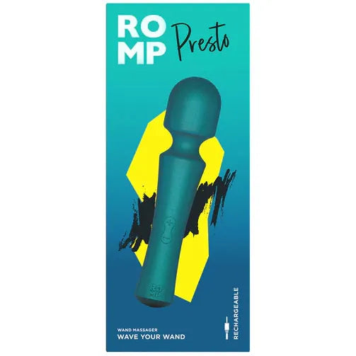 Vibrateur Wand Puissant - ROMP Presto | Moteur We-Vibe ROMP Sensations plus