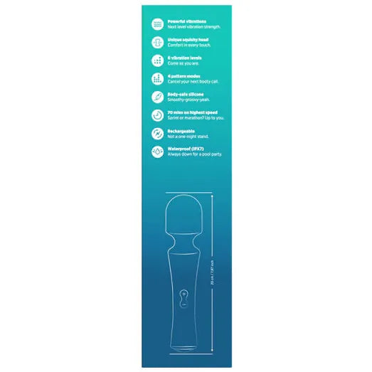 Vibrateur Wand Puissant - ROMP Presto | Moteur We-Vibe ROMP Sensations plus