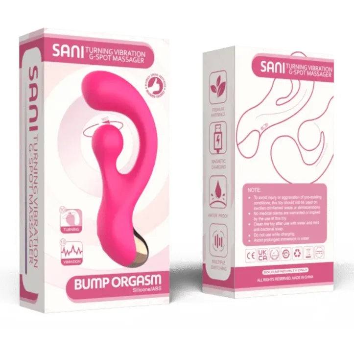Vibromasseur Double Stimulation – Sani 360° | Clitoris & Point G Secwell Sensations plus
