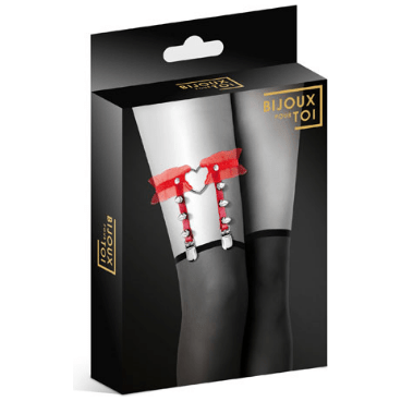 Accessoire - Bijoux Pour Toi - Jarretière Avec Coeur et Dentelle Bijoux pour toi Sensations plus