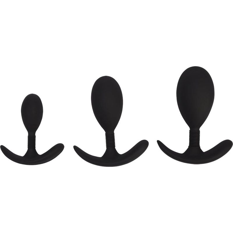 Anal - Black Mont - Anal Trainer Kit avec poigné Black Mont Sensations plus