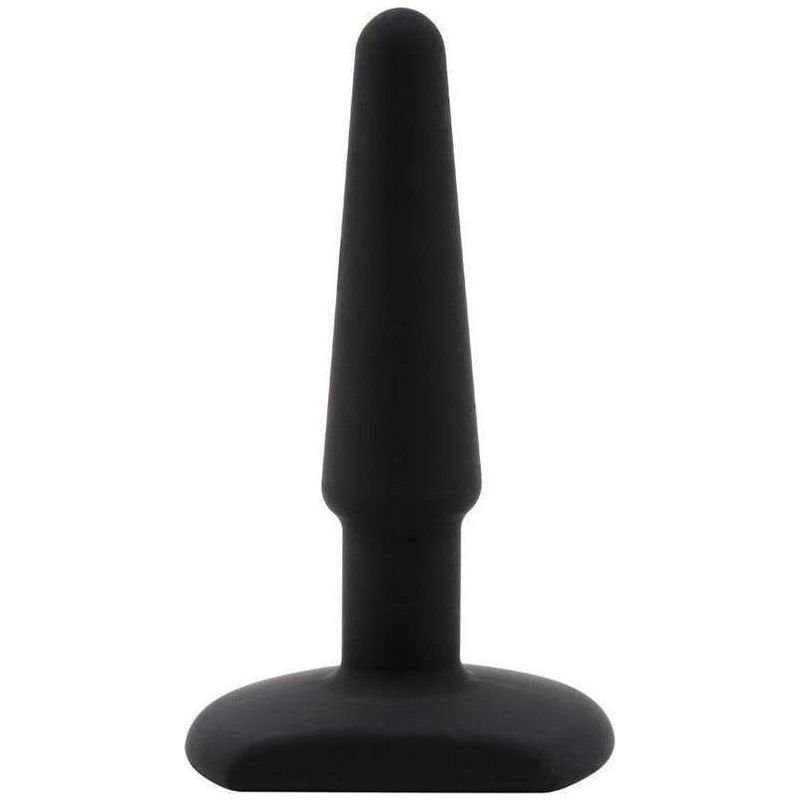 Anal - Black Mont - Silicone Butt Plug 4'' Black Mont Sensations plus