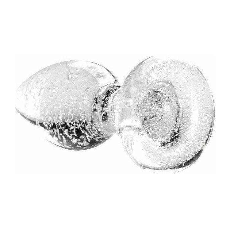 Anal - Booty Sparks - Glow in the Dark Glass Anal Plug - Medium Booty Sparks Sensations plus