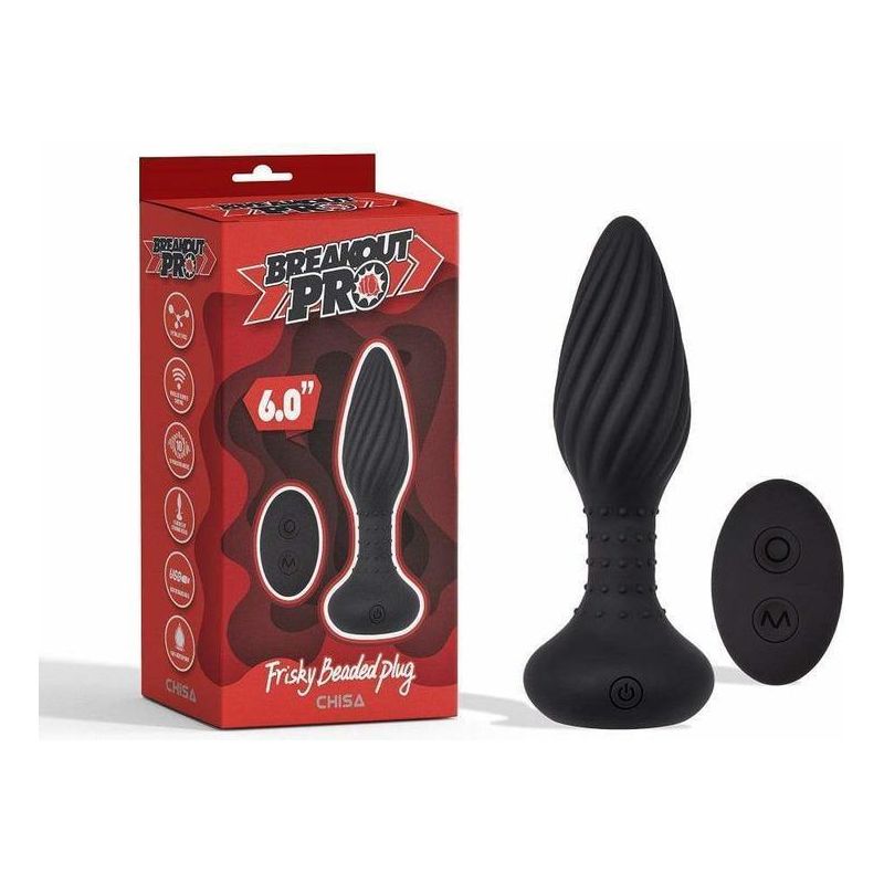 Anal - Breakout Pro - Frisky Beaded Plug avec perles rotatives Breakout Pro Sensations plus