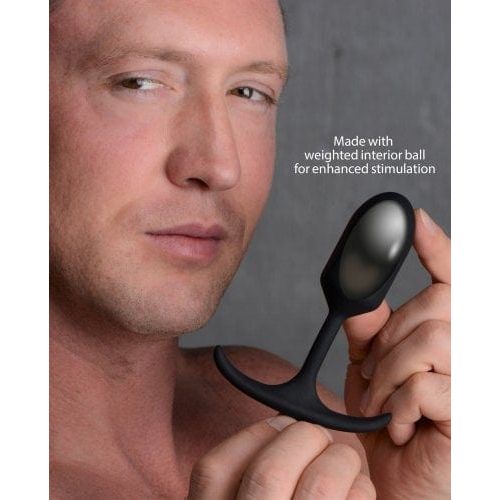 Anal - Heavy Hitters - Premium Silicone Weighted Anal Plug - Small Heavy Hitters Sensations plus