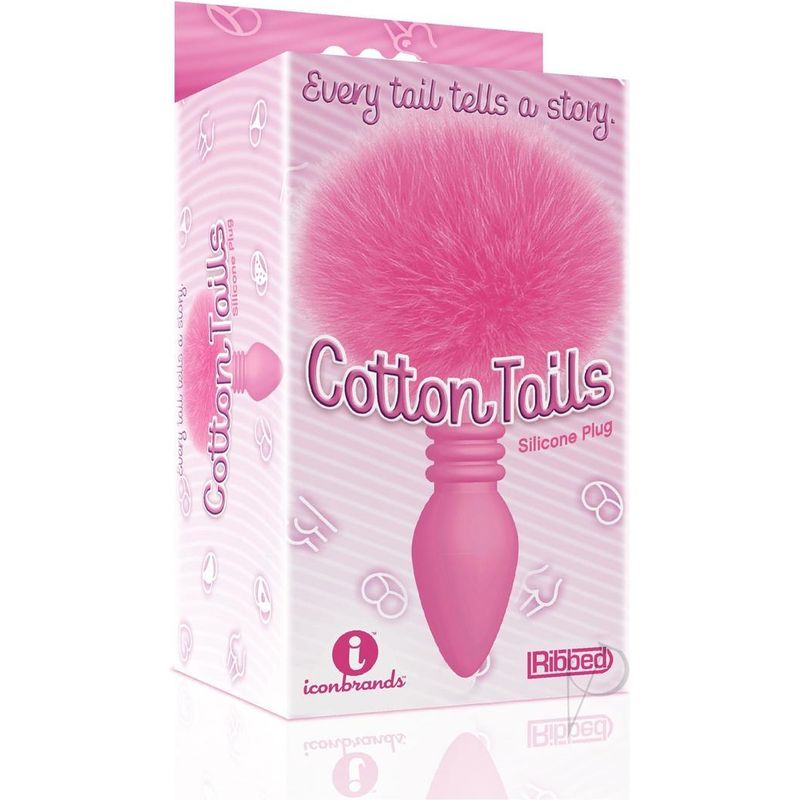 Anal - Icon Brands - Cottontails Queue de Lapin Nervuré Icon brands Sensations plus