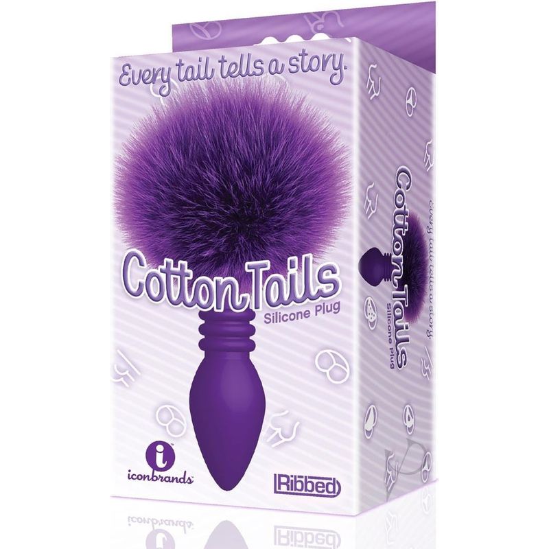 Anal - Icon Brands - Cottontails Queue de Lapin Nervuré Icon brands Sensations plus