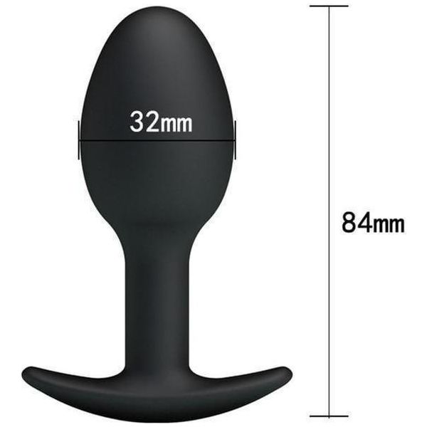 Pretty Love - Silicone Anal Plug with Oscillating Ball | Geisha type stimulation Sensations Plus Pretty Love - Silicone Anal Plug with Oscillating Ball | Geisha type stimulation Sensations Plus