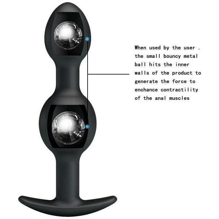 Anal - Pretty Love - Silicone Anal Balls L4.92 Pretty Love Sensations plus