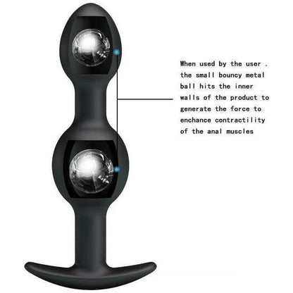 Anal - Pretty Love - Silicone Anal Balls L4.92 Pretty Love Sensations plus