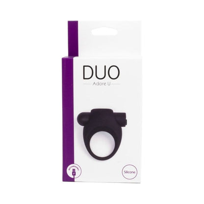 Anneau D'érection Vibrant - Adore U Duo - Anneau Vibrant Adore U Sensations plus
