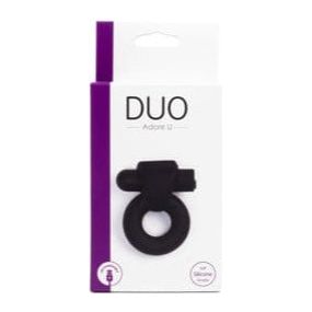 Anneau D'érection Vibrant - Adore U Duo - Anneau Vibrant Soyeux Adore U Sensations plus