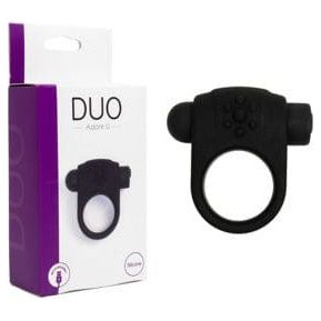 Anneau D'érection Vibrant - Adore U Duo - Anneau Vibrant Texture Adore U Sensations plus