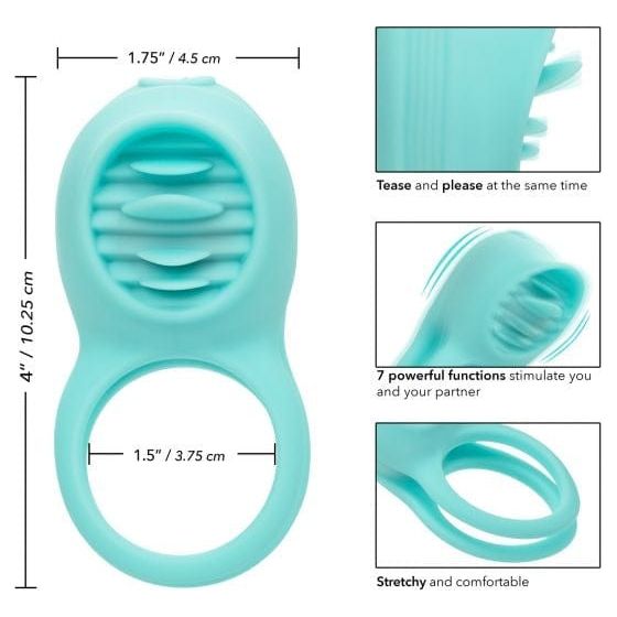 Anneau D'érection Vibrant - Calexotics - French Kiss Enhancer CalExotics Sensations plus