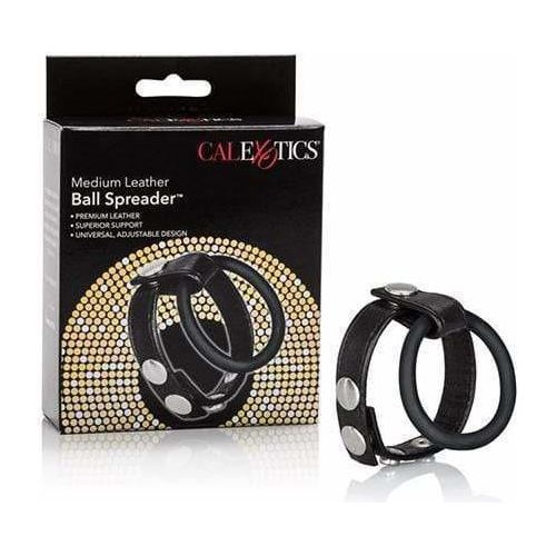 Anneau D'érection - CalExotics - Medium Leather Ball Spreader CalExotics Sensations plus