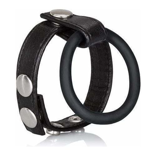 Anneau D'érection - CalExotics - Medium Leather Ball Spreader CalExotics Sensations plus