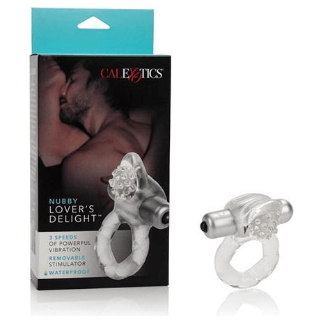 Anneau D'érection Vibrant - CalExotics - Nubby Lover's Delight CalExotics Sensations plus